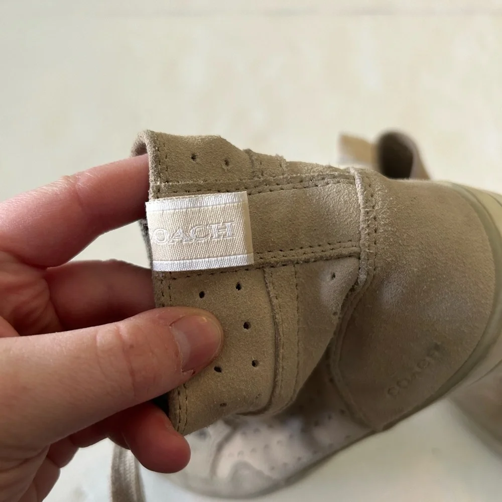 Coach lace shoes